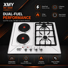 XMY 4-Zone Dual-Fuel Gas & Electric Built-In Hob