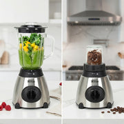 iStar Stainless Steel Blender – Professional Multi-Speed Kitchen Mixer (Silver)