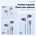 FONENG T66 Half In-Ear Wired Earphones with Microphone