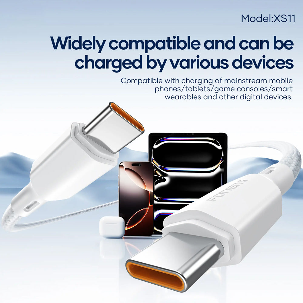 FONENG XS11 1m Braided Fast Charging Cable 60W / PD30W