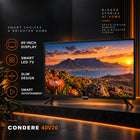 Condere Android Smart LED TV with Wi-Fi - 40 Inch