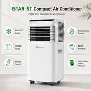 iStar 7000 BTU Compact Portable Air Conditioner