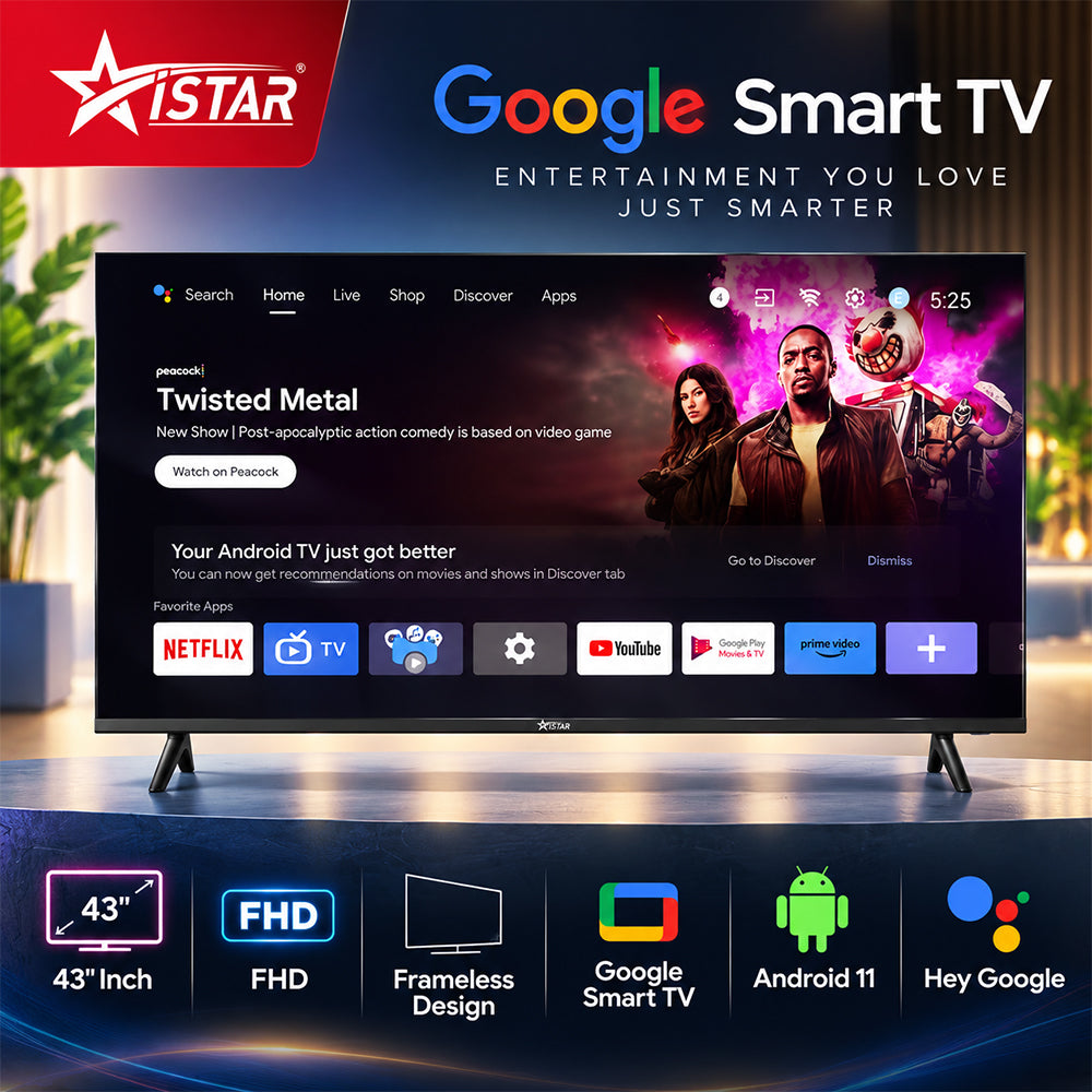 iStar 43-Inch Full HD Google Android Smart TV