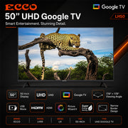 ECCO 50-Inch 4K UHD Google TV LH50