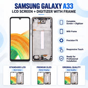 Replacement Screen & Digitizer for Samsung Galaxy A33 5G