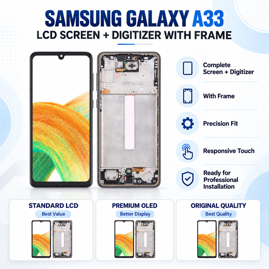 Replacement Screen & Digitizer for Samsung Galaxy A33 5G
