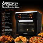 iStar-ST 14L Digital Toaster Oven with Touch Controls - Black