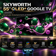 Skyworth 55-Inch 4K UHD QLED Google Smart TV
