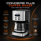 Condere 1.2L Programmable Coffee Maker with Digital LED Display