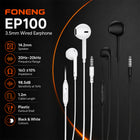 FONENG EP100 In-Ear Wired Earphones with 3.5mm Connector