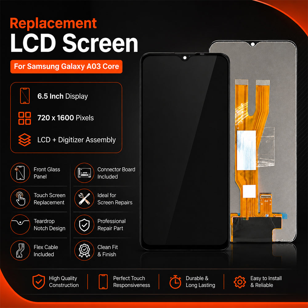 LCD Screen Replacement for Samsung Galaxy A03 Core