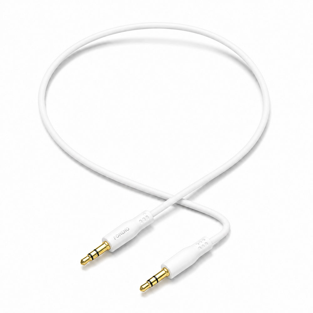 FONENG 3.5mm AUX Audio Cable 1m with Gold-Plated Connectors