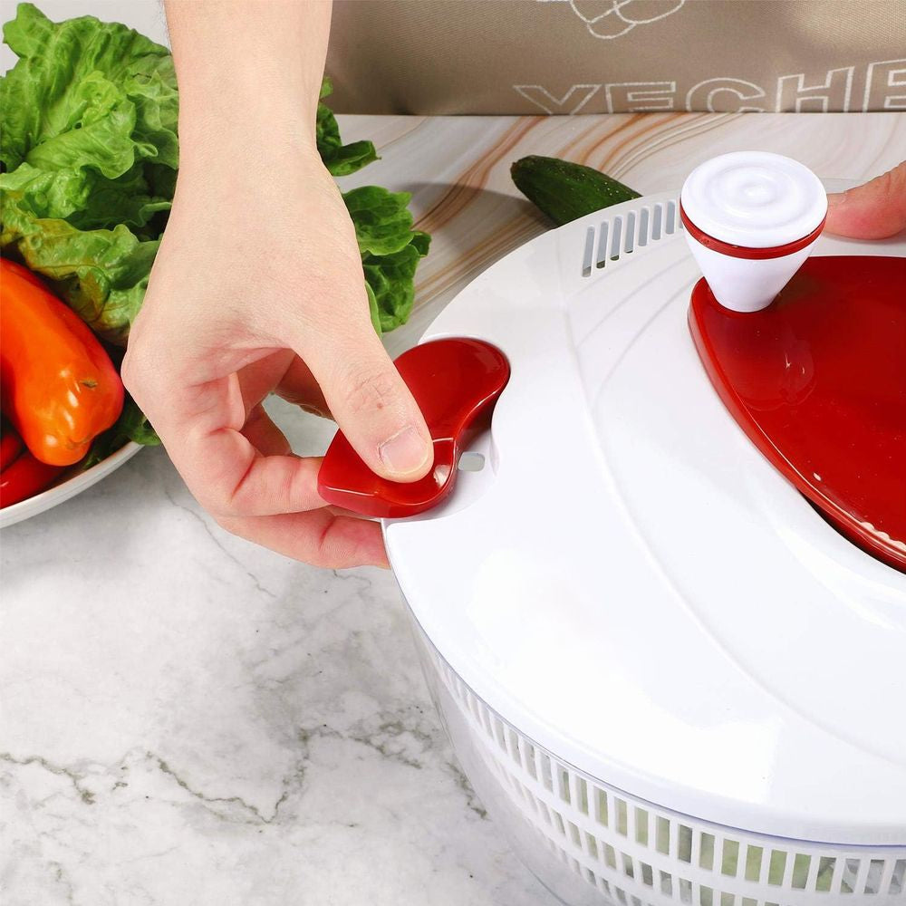 Salad Spinner Vegetable Washer with Bowl Rotary Handle