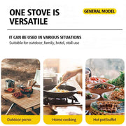 Aruif Portable Outdoor Gas Stove – 2.9KW High-Efficiency Burner