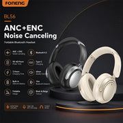 FONENG BL56 ANC & ENC Foldable Bluetooth Wireless Headphones