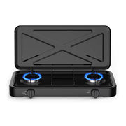 Portable 2 Burner Gas Stove
