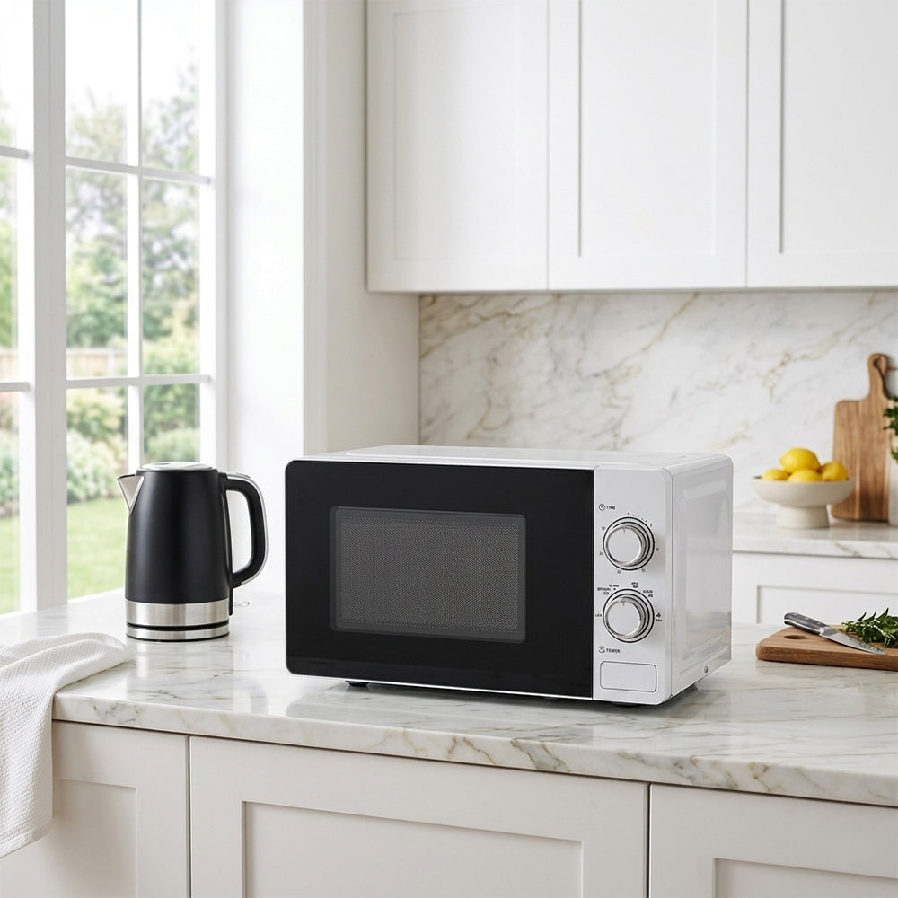 Ecco 20L Microwave Oven 700W – Black/White