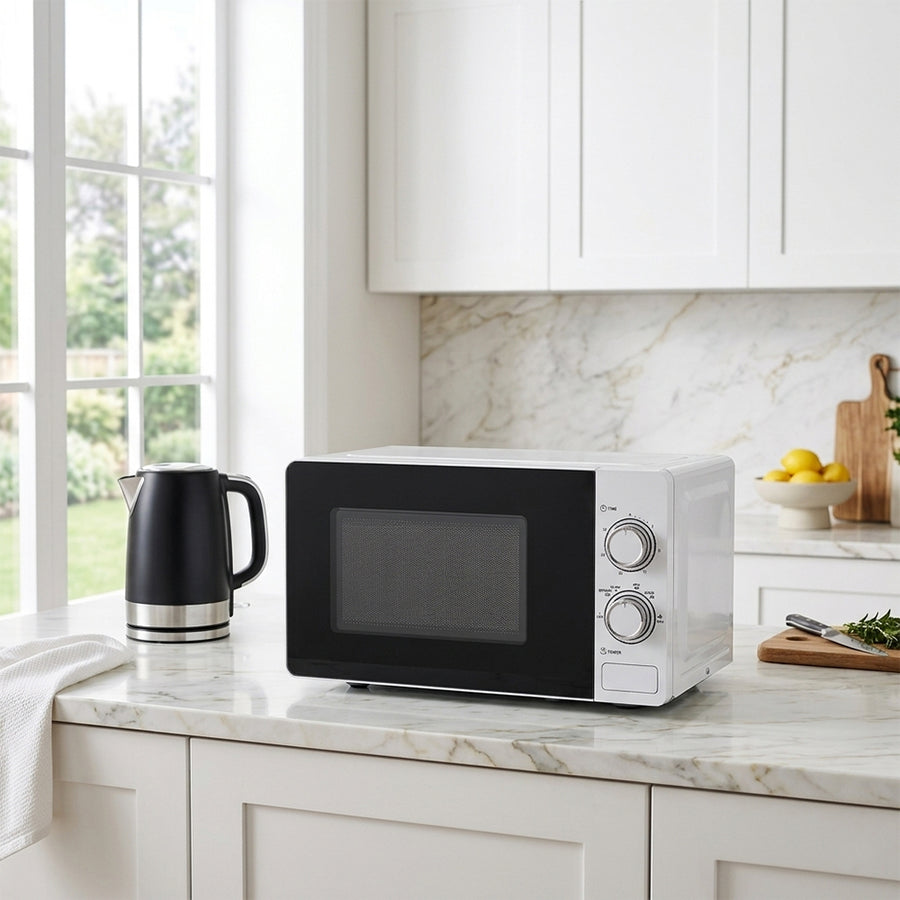 Ecco 20L Microwave Oven 700W – Black/White
