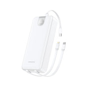 FONENG 20000mAh 22.5W Fast Charging Power Bank with 3 Built-In Cables