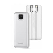FONENG 10000mAh 22.5W Fast Charging Power Bank with 2 Built-In Cables