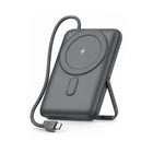 FONENG 10000mAh 22.5W Magnetic Wireless Power Bank with Built-In Cable & Stand