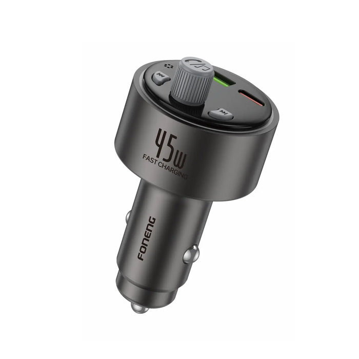 FONENG C26 45W Dual-Port Metal Fast Car Charger