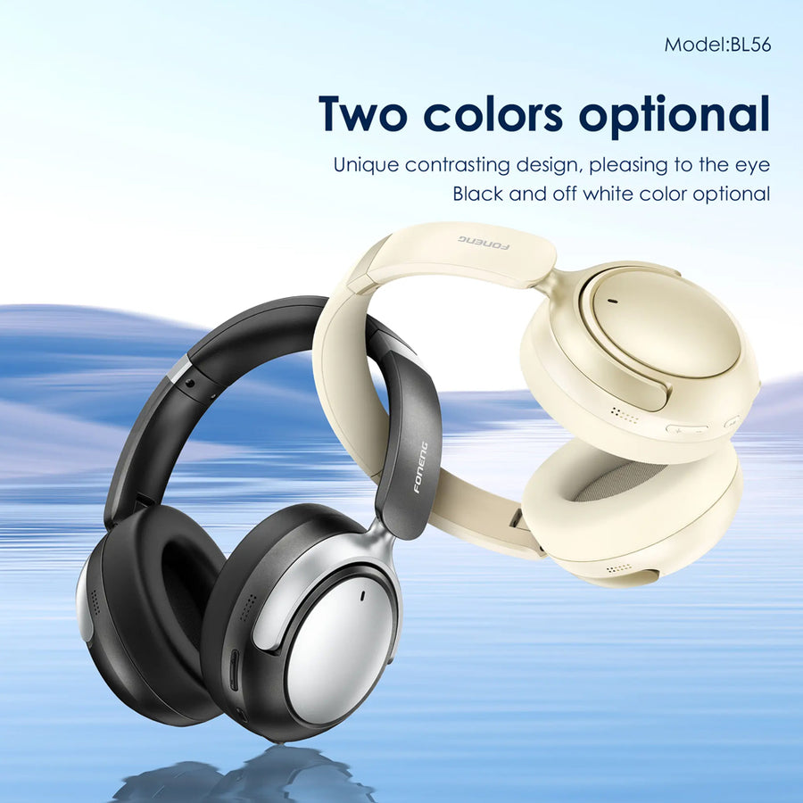 FONENG BL56 ANC & ENC Foldable Bluetooth Wireless Headphones