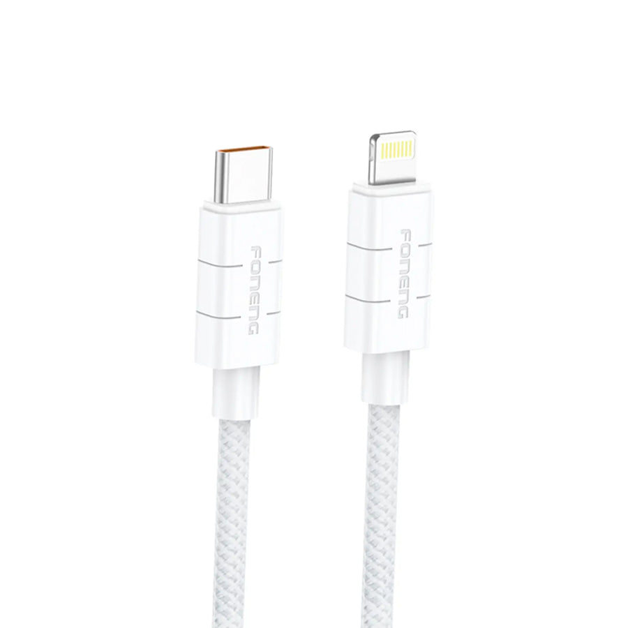 FONENG XS02 1.2m Braided Fast Charging Cable 60W / PD27W