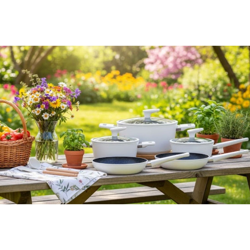 iStar Granite 10 Piece Cookware Set – Non-Stick Granite Coating