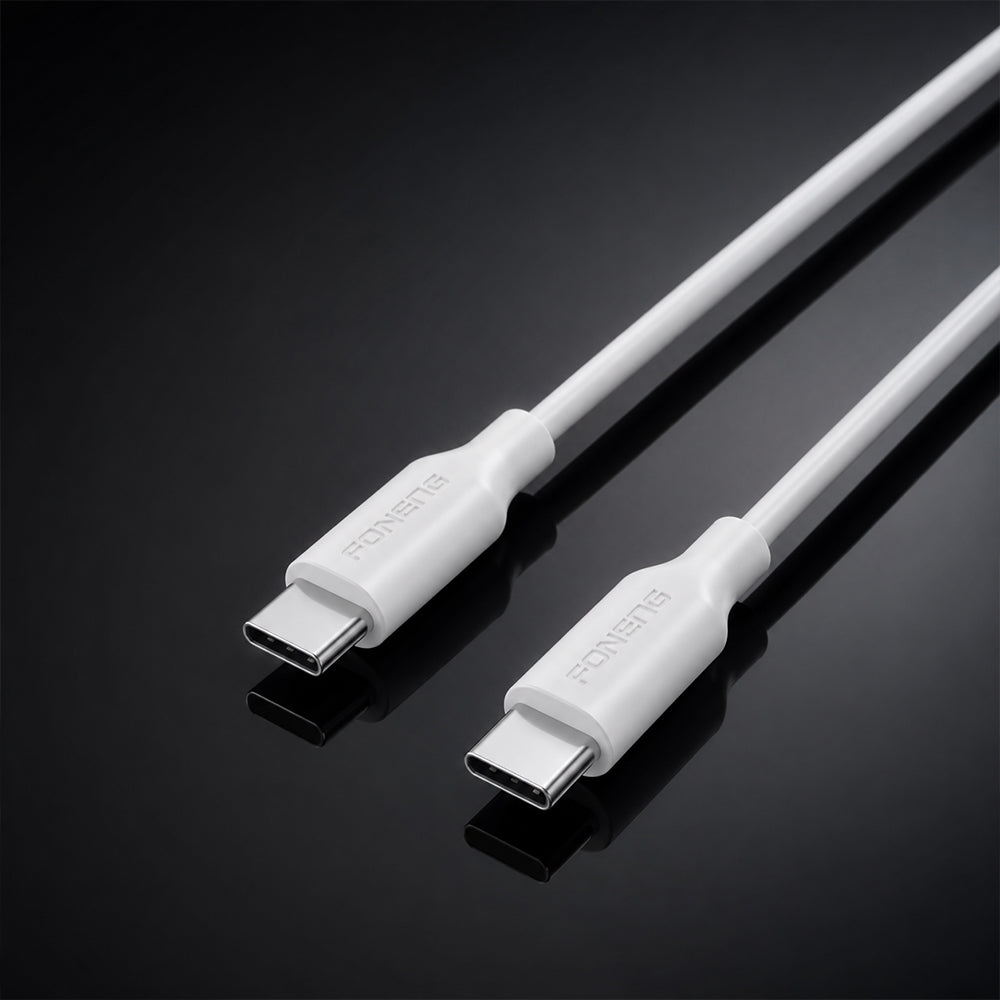 FONENG X63 1m 60W Type-C to Type-C Fast Charging Cable