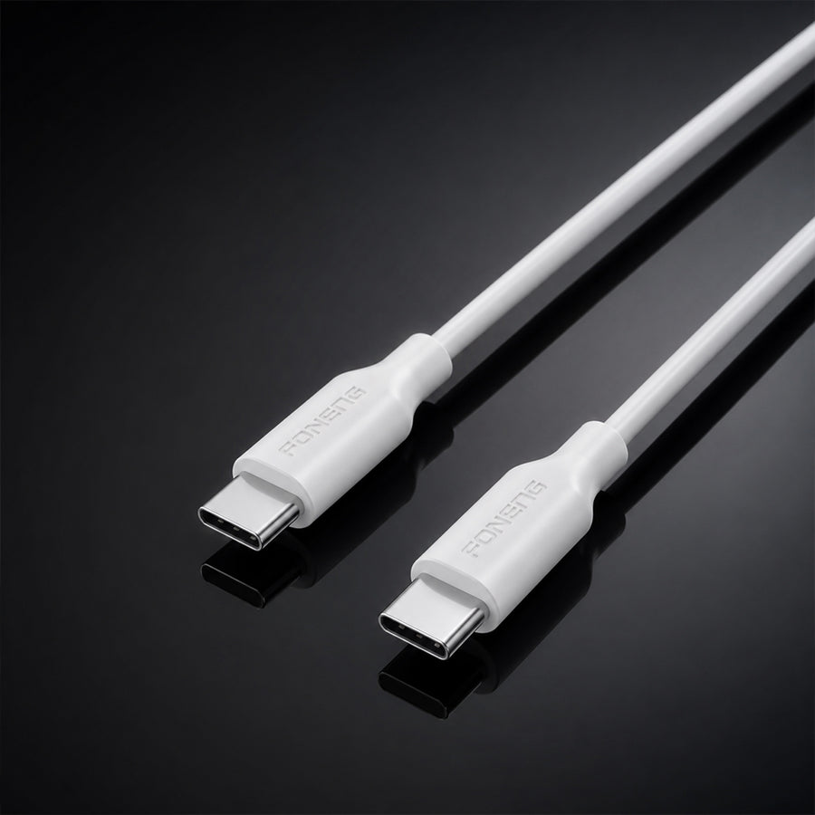 FONENG X63 1m 60W Type-C to Type-C Fast Charging Cable