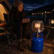 Portable 4.4KW Gas Heater - Silver