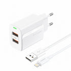 FONENG Dual USB-A 2.4A Wall Charger