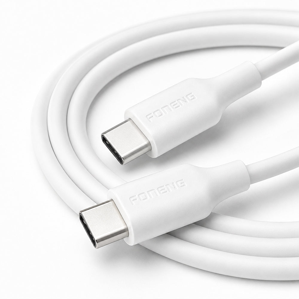 FONENG X63 1m 60W Type-C to Type-C Fast Charging Cable