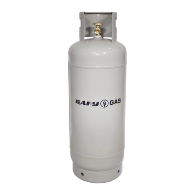 SAFY 48kg Commercial-Grade Single Valve LPG Gas Cylinder (Empty)