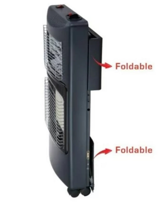 Gas-Electric-Dual-Indoor-Heater Foldable