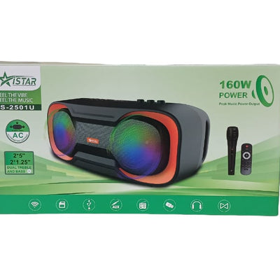 ISTAR Multifunctional Bluetooth speaker 160W