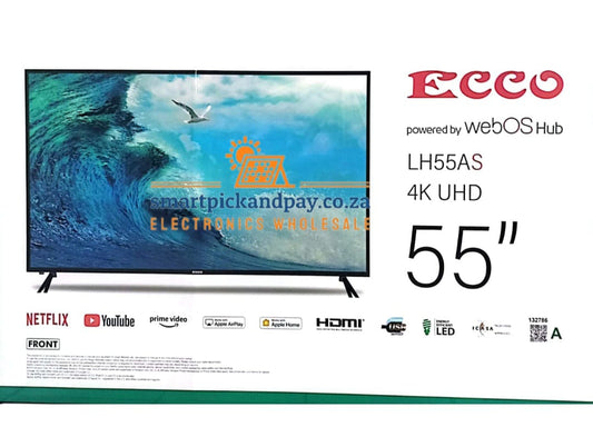 Ecco 55-Inch 4K UHD LED WebOS Smart TV (Model – LH55S)