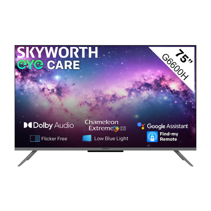 Skyworth 75-Inch QLED 4K UHD Google Smart TV with HDR