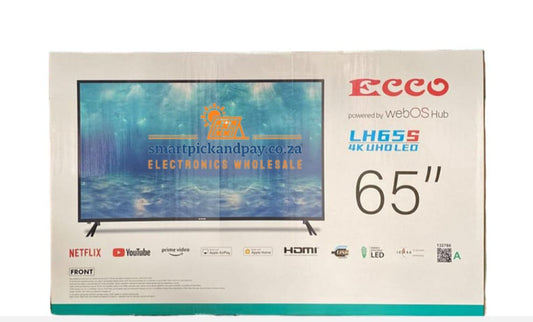 Ecco 65-Inch 4K UHD LED Smart TV (Model – LH65S)