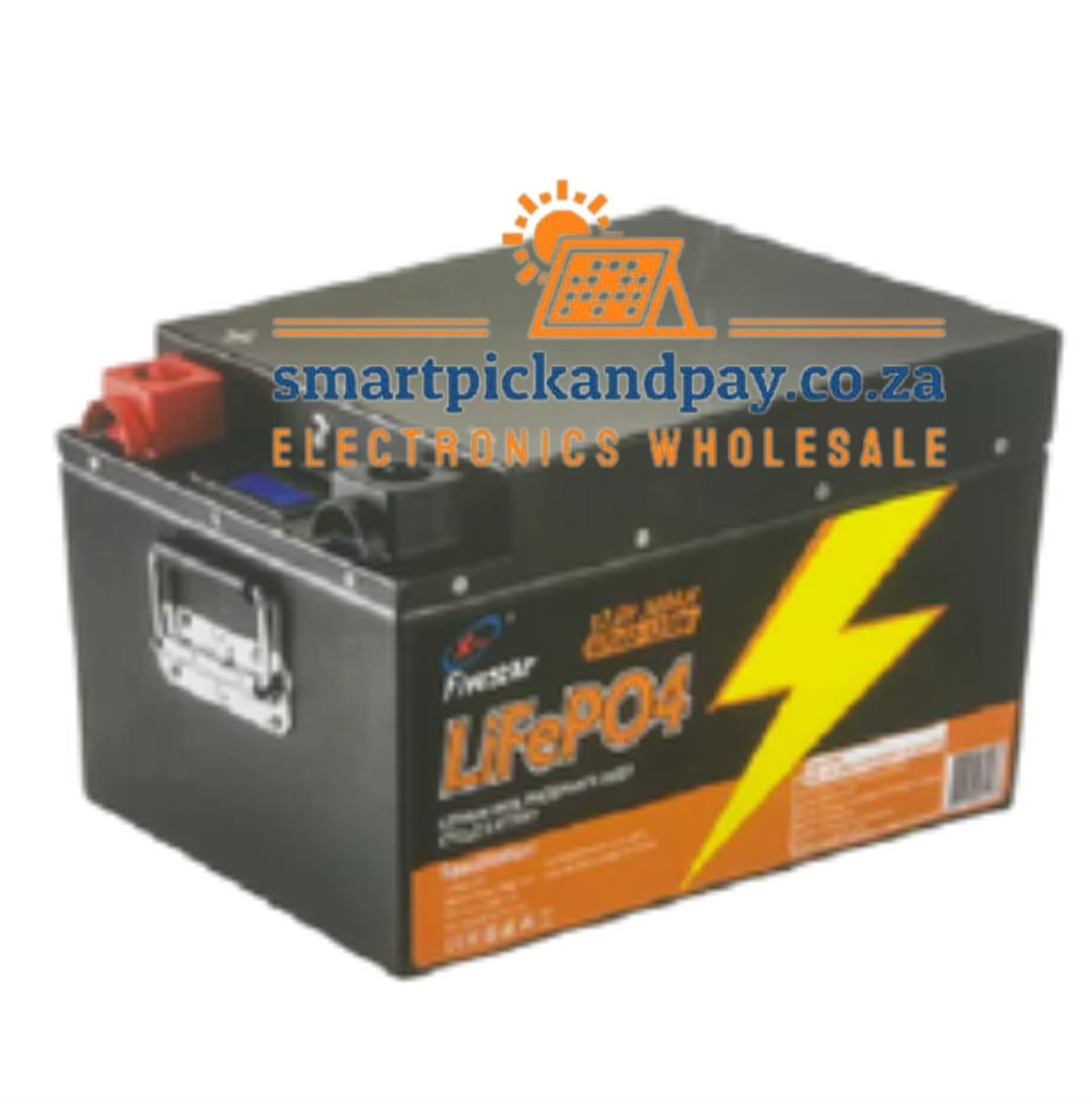 Fivestar Lithium Iron Battery 12v 300 AH Battery – Smart Pick And Pay