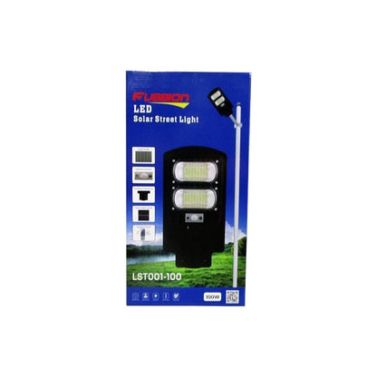 100W SOLAR STREET LIGHT-FUSSION With Pole