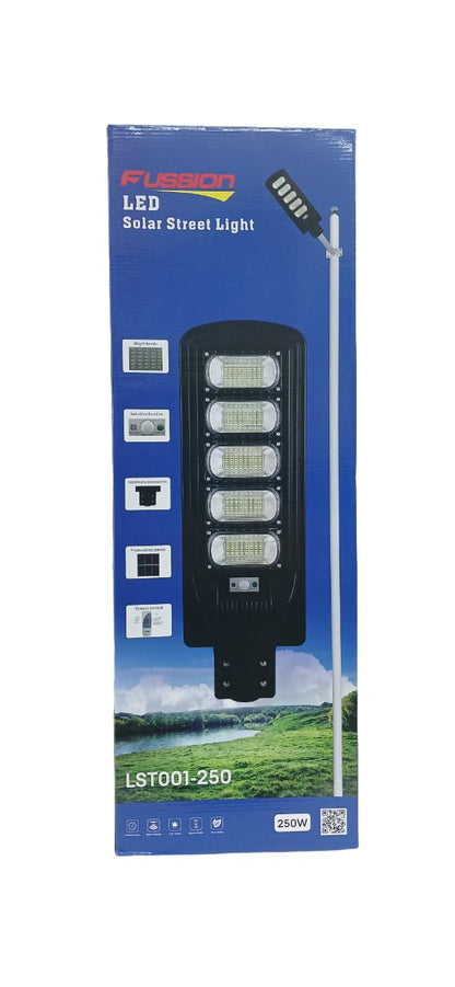 250W SOLAR STREET LIGHT-FUSSION With Pole