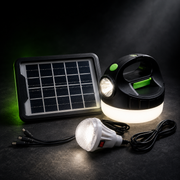 Condere Solar Lighting System for Home & Emergency Backup Lighting