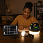 Condere Solar Lighting System for Home & Emergency Backup Lighting