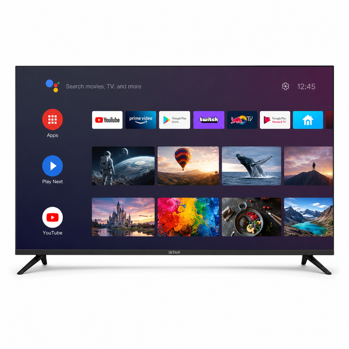 iStar 65-Inch 4K UHD Frameless Android Smart TV
