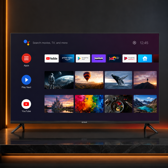 iStar 65-Inch 4K UHD Frameless Android Smart TV
