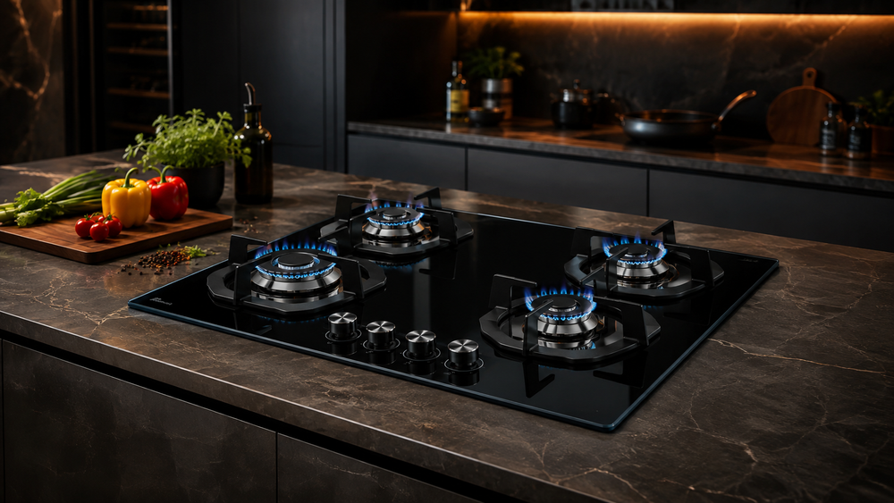 Kitchen cooking deals with gas, electric and induction options