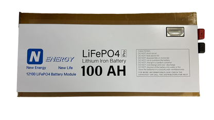 NENERGY Lithium Ion Battery 1.28KWH 12V 100AH