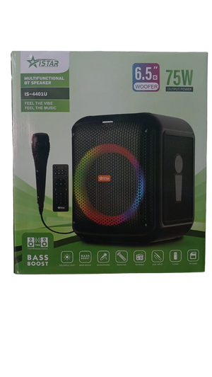 ISTAR Multifunctional Wireless Bluetooth Speaker 75W 6.5